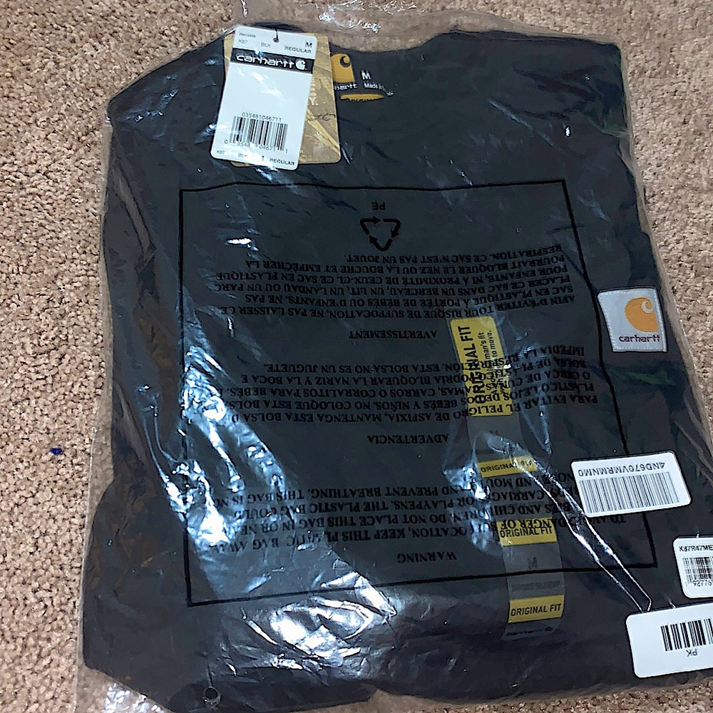 NWT Carhartt Original Fit Pocket T (Men’s Medium)